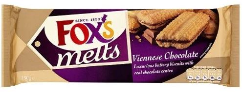 Fox Chocolate Viennese Melts 12 x 180g